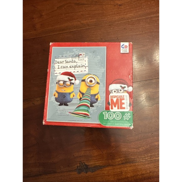 Universal Other - Despicable‎ Me Minion "Dear Santa" Christmas 100 Piece 11" x 15" Puzzle